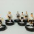 Subbuteo Andrew Table Soccer Austria National Team on classic Hasbro bases